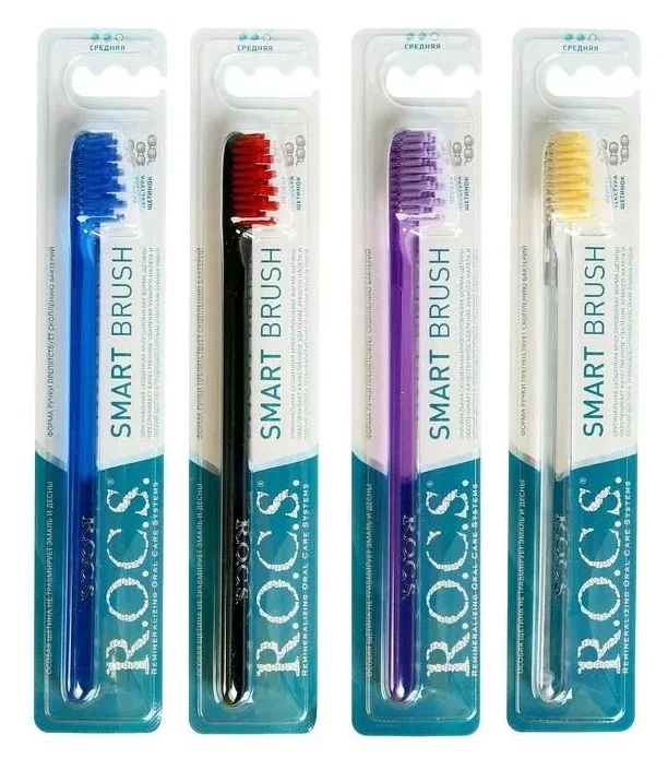 Зубная щетка R.O.C.S. Модельная средняя