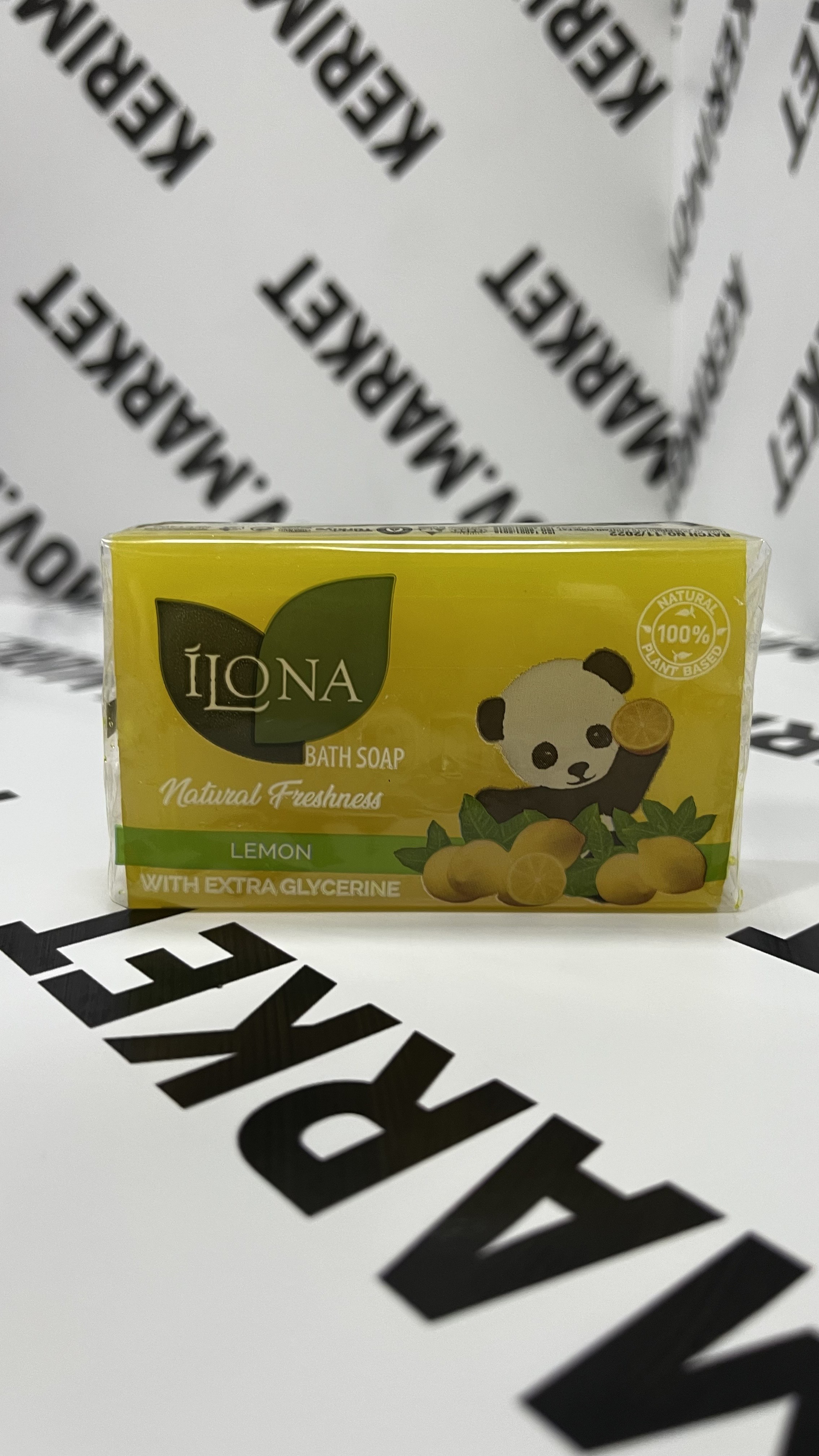 Мыло туалетное ILONA 140г. Natural freshress, lemon, штучное