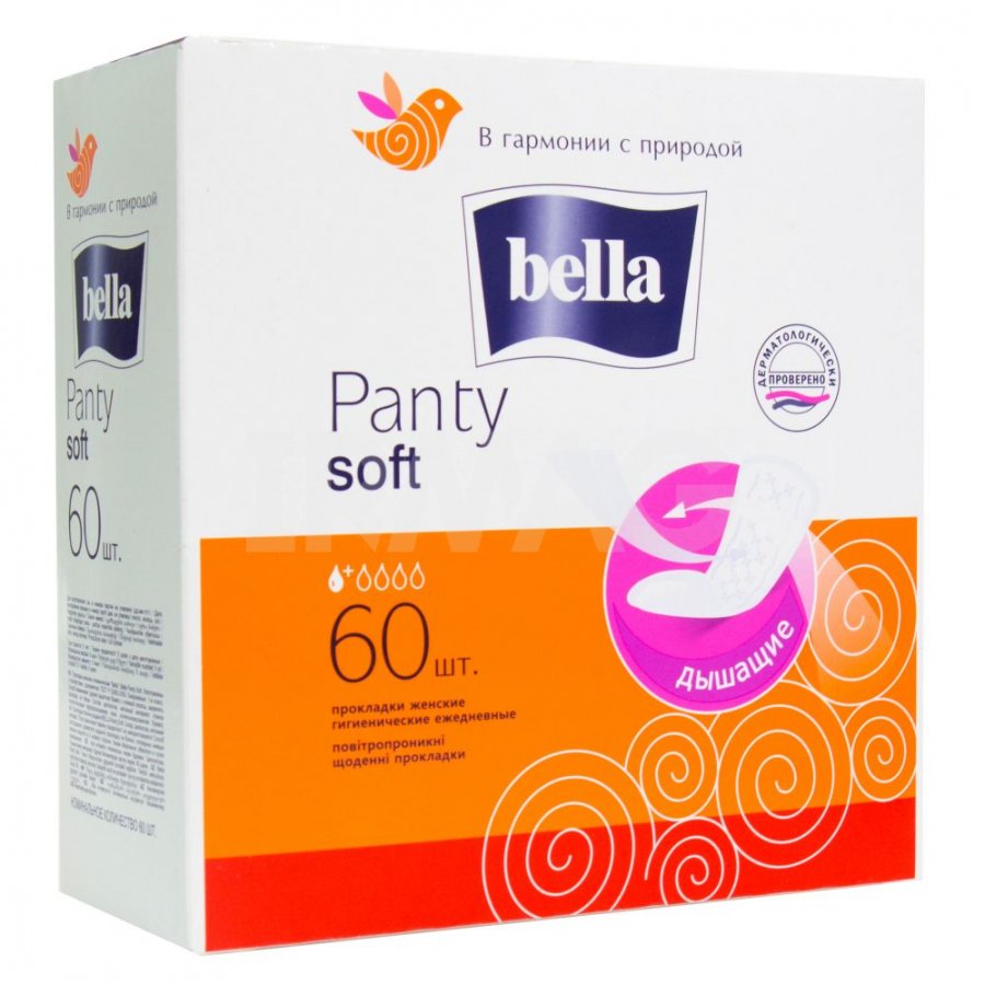 Прокладки ежедневные Bella Panty Soft (60 шт.)