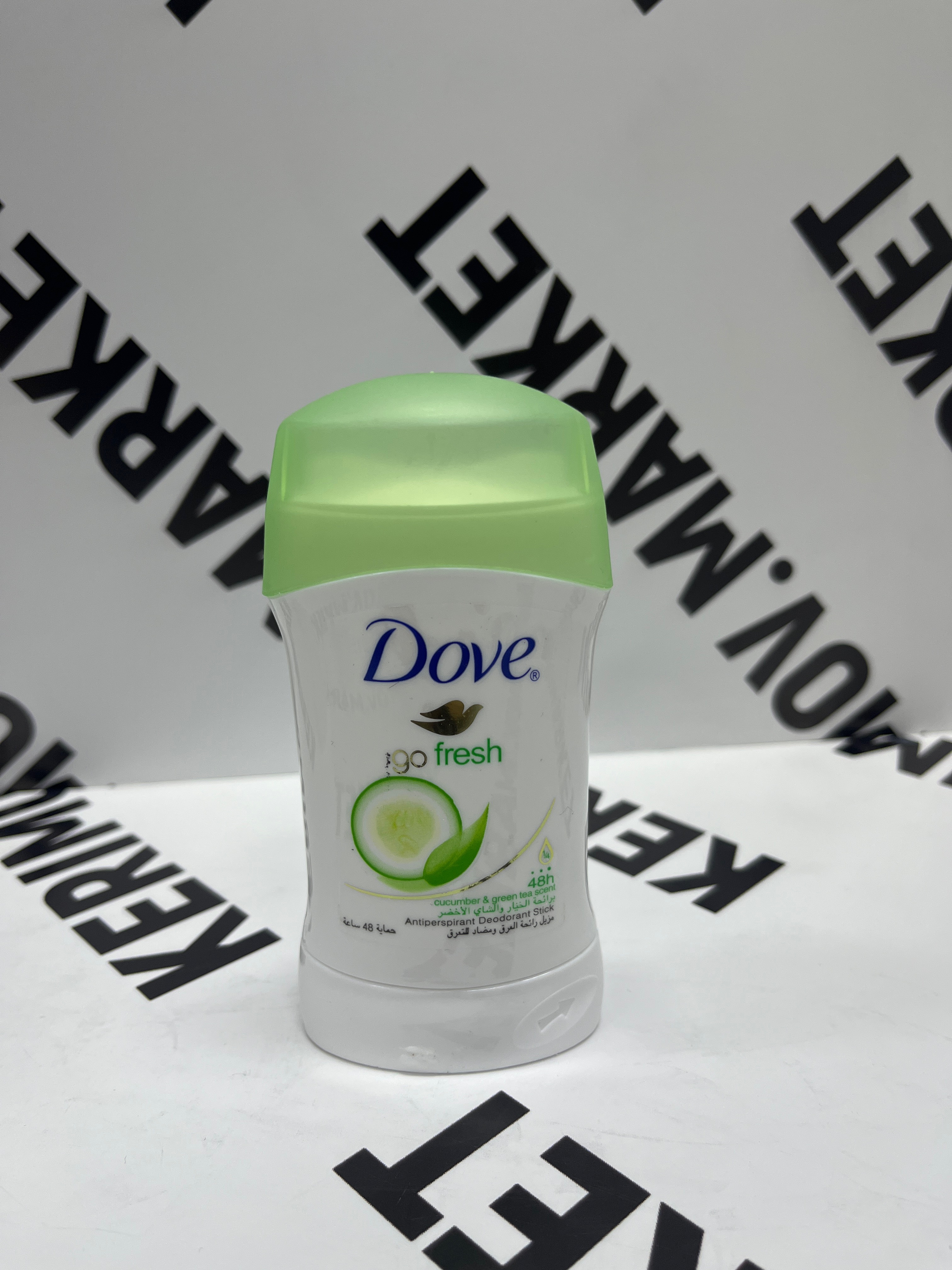 Дезодорант-антиперспирант (стик) DOVE go fresh, зеленый, 40г