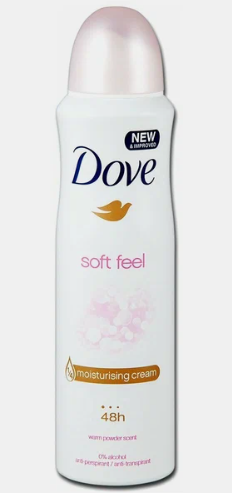 Антиперспирант Dove женский soft feel 150мл