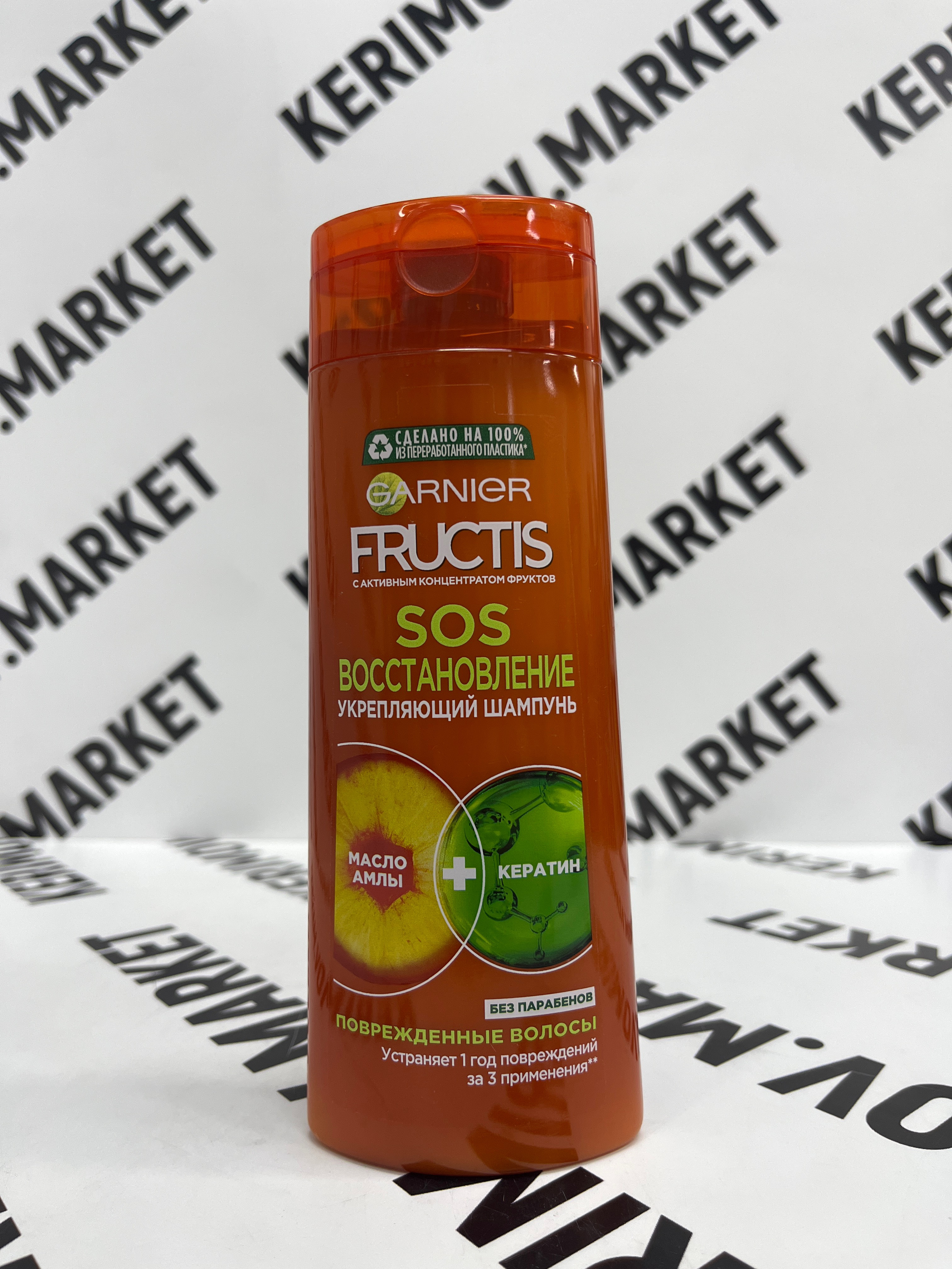 Шампунь Garnier Fructis SOS восстановление, укрепляющий для секущихся и очень поврежденных волос 250мл