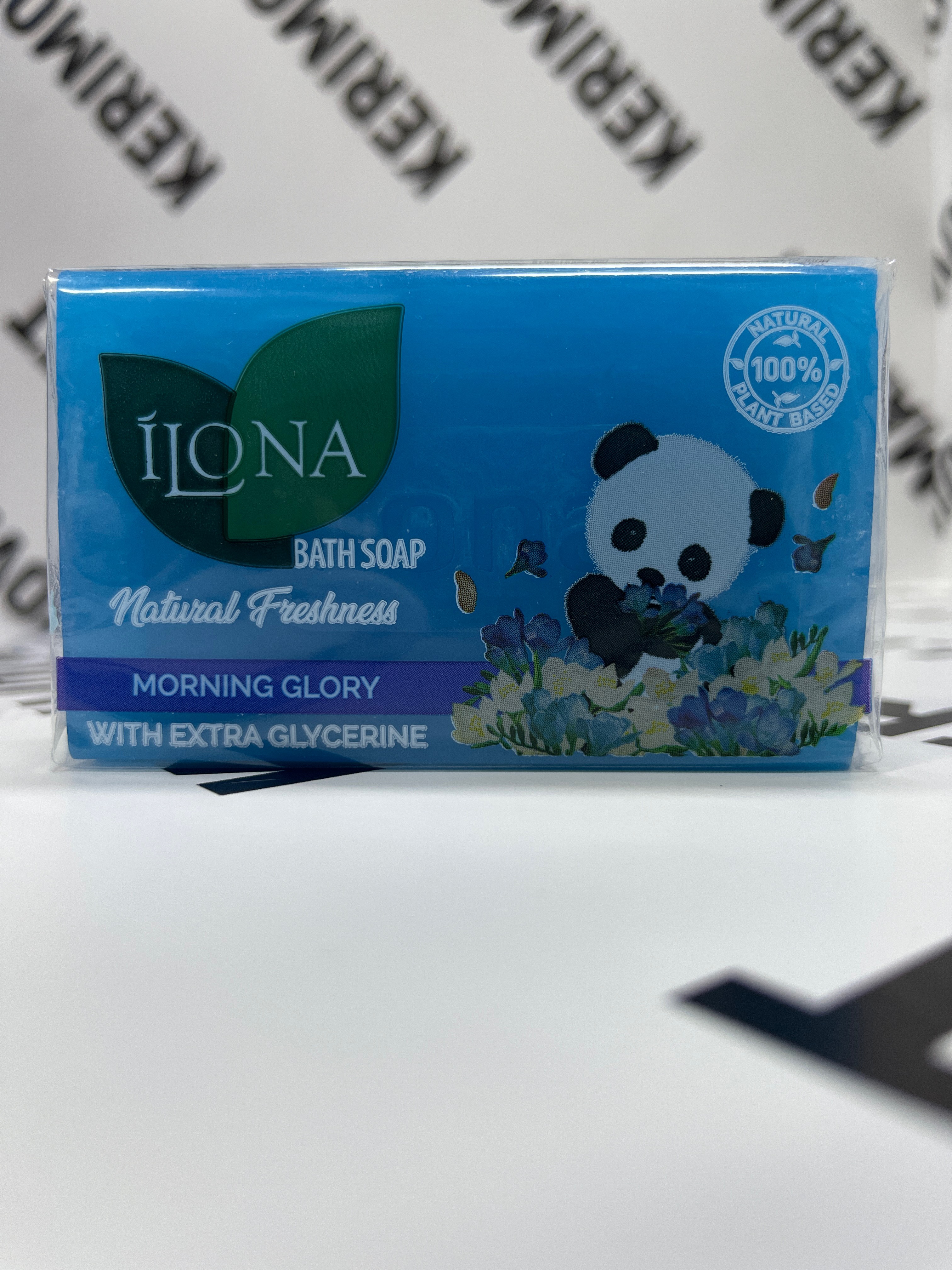 Мыло туалетное ILONA 140г. Natural freshress, morning glory, штучное