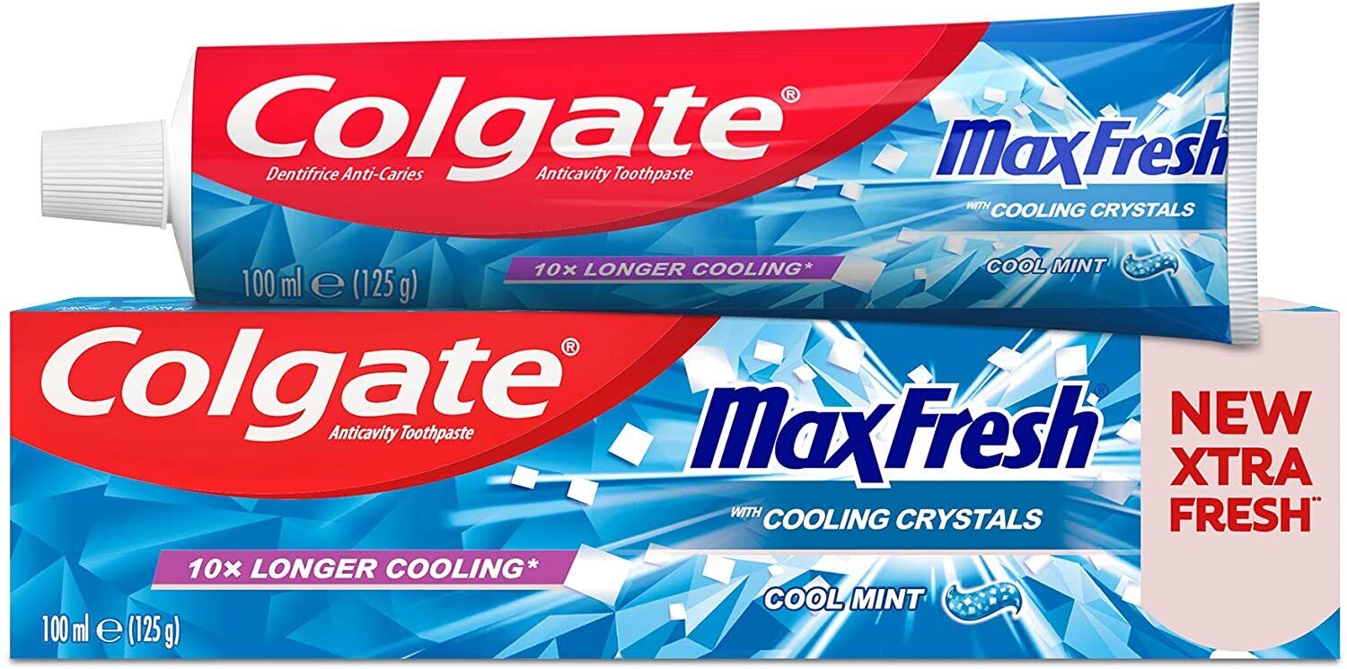 Зубная паста, Colgate Max Fresh Cooling Crystals, 100мл