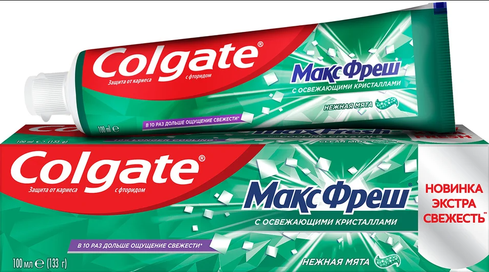 Зубная паста Colgate maxfresh design edition 100мл.