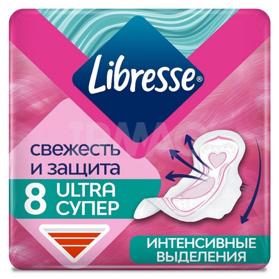 Прокладки гигиенические Libresse Ultra Super (8 шт.)