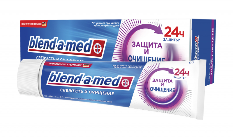 Зубная паста Blend-a-Med Свежесть и Очищение Защита и очищение (100 мл)