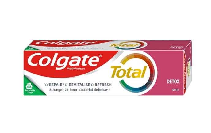 Зубная паста Colgate Total Detox Toothpaste против зубного налета с двойным содержанием цинка и аргинина 75 мл