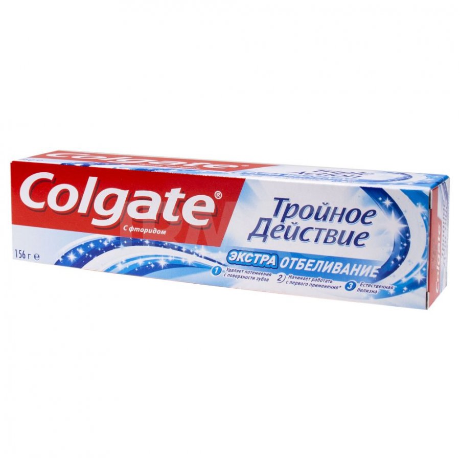 Зубная паста Colgate Тройное действие Экстра отбеливание (100 мл)