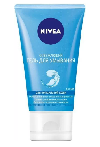 Гель для умывания Nivea освежающий для нормальной кожи, 150 мл 1 шт