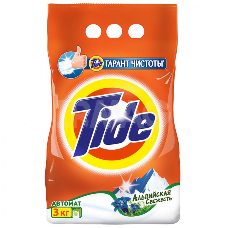 Стиральный порошок Tide Автомат для белого, 3кг