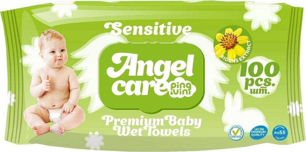 Влажные салфетки Ping&Vini Angel care Herbal 100 шт