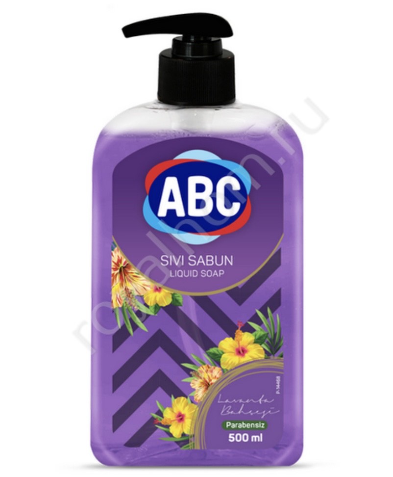 Мыло жидкое ABC 400 мл. Purple Flowers