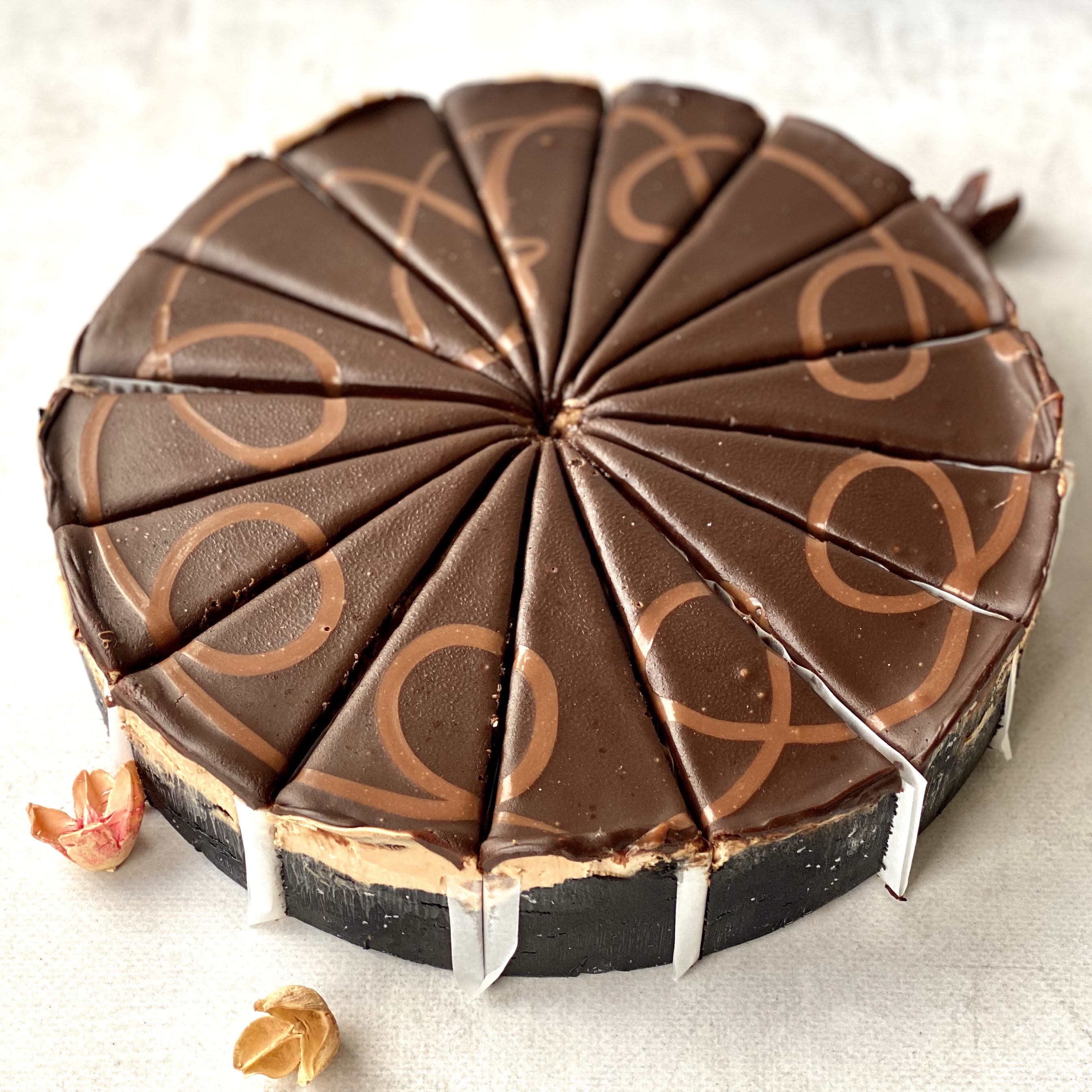 Чизкейк  Три шоколада