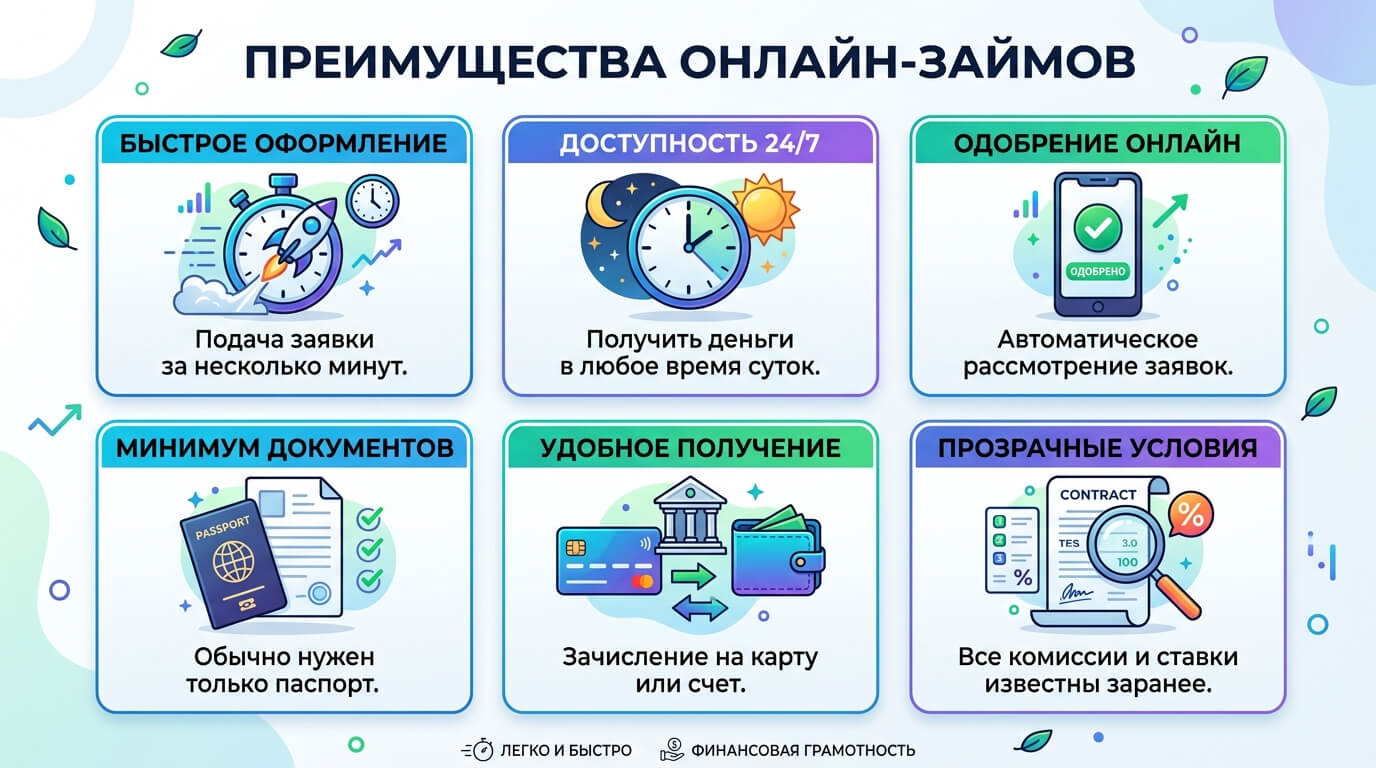 Какие Преимущества Есть У Онлайн Займов