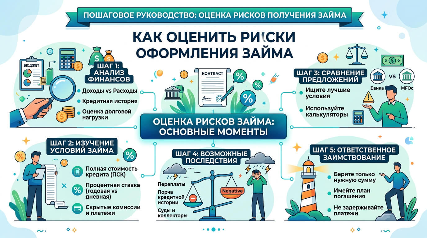Как Оценить Риски Оформления Займа