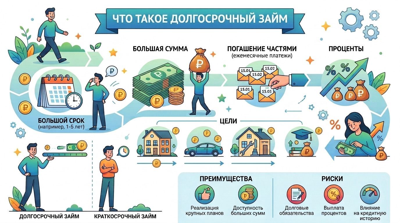 Долгосрочный займ 