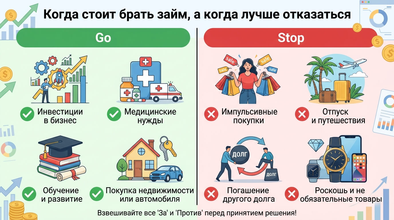 Когда Стоит Брать Займ, А Когда Лучше Отказаться