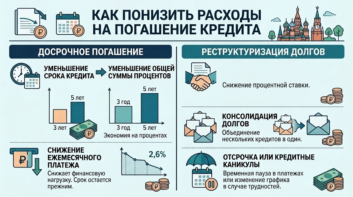 Уменьшение выплат