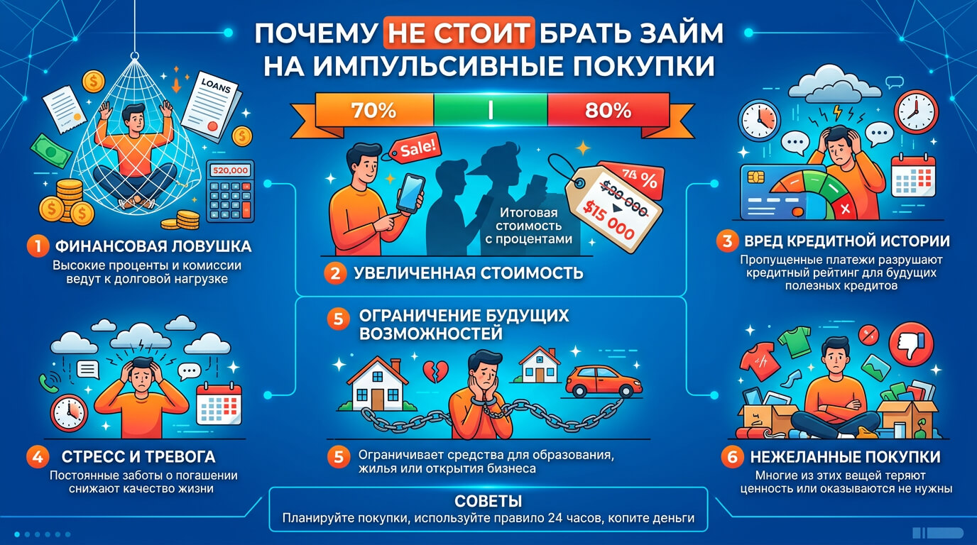 Почему Не Стоит Брать Займ На Импульсивные Покупки
