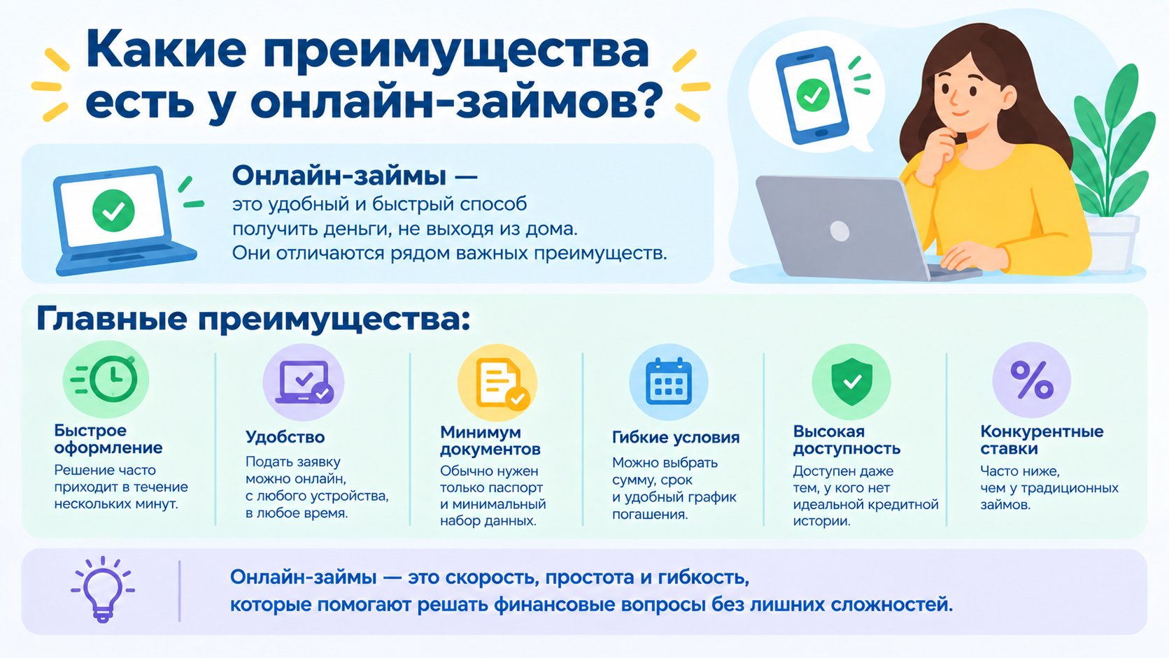 Какие Преимущества Есть У Онлайн Займов