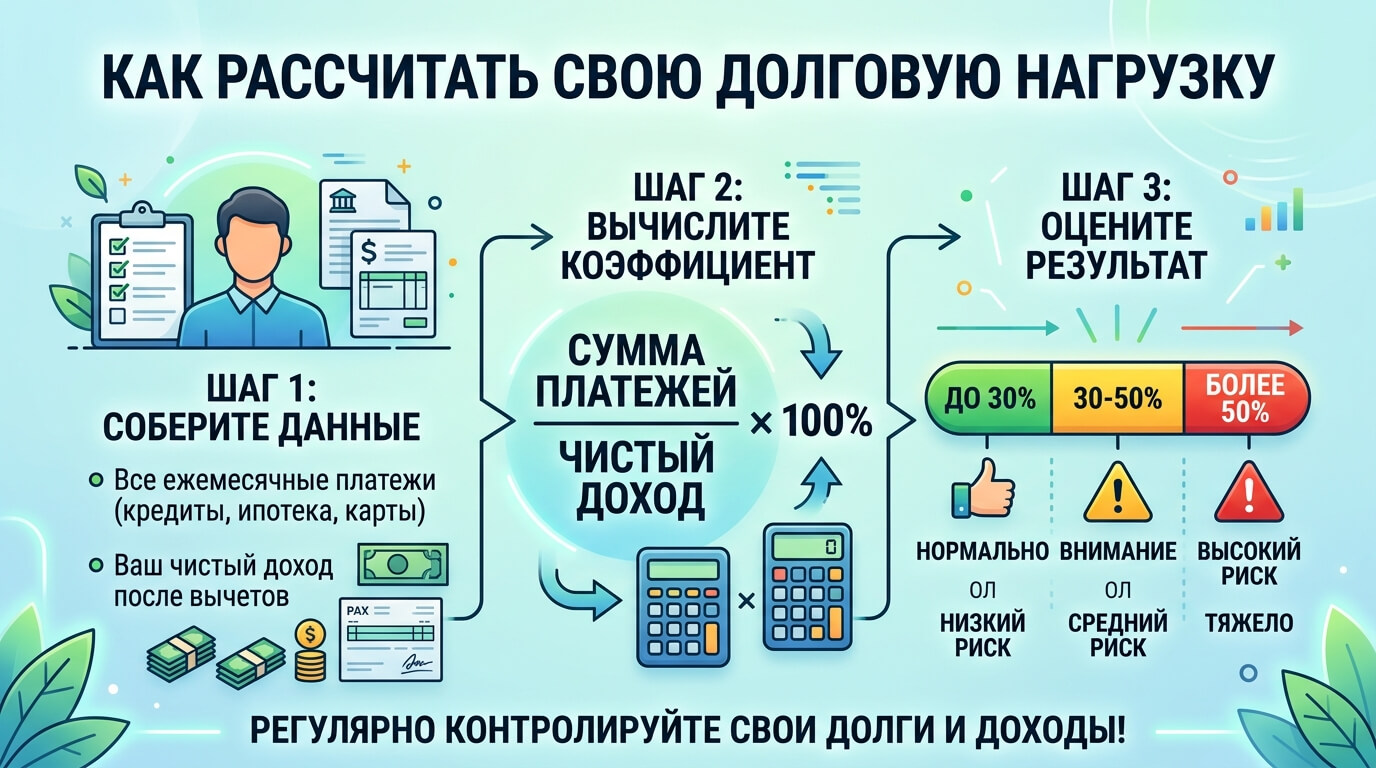 Как Рассчитать Свою Долговую Нагрузку2