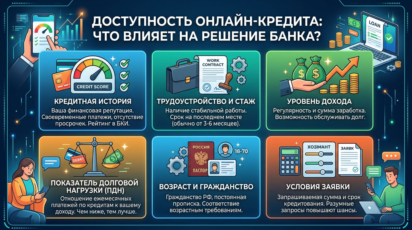 От Чего Зависит Доступность Онлайн Займа