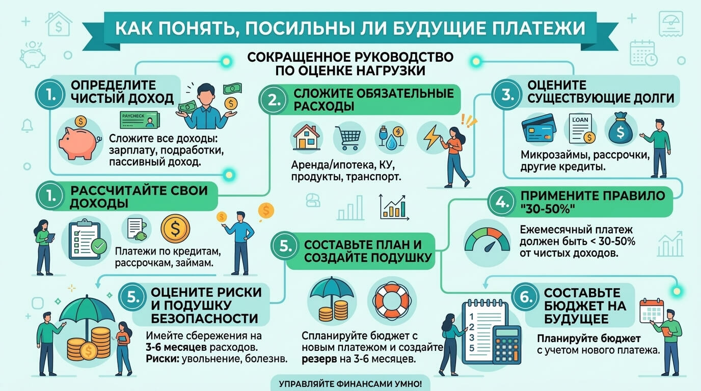 Как Понять, Посильны Ли Будущие Платежи