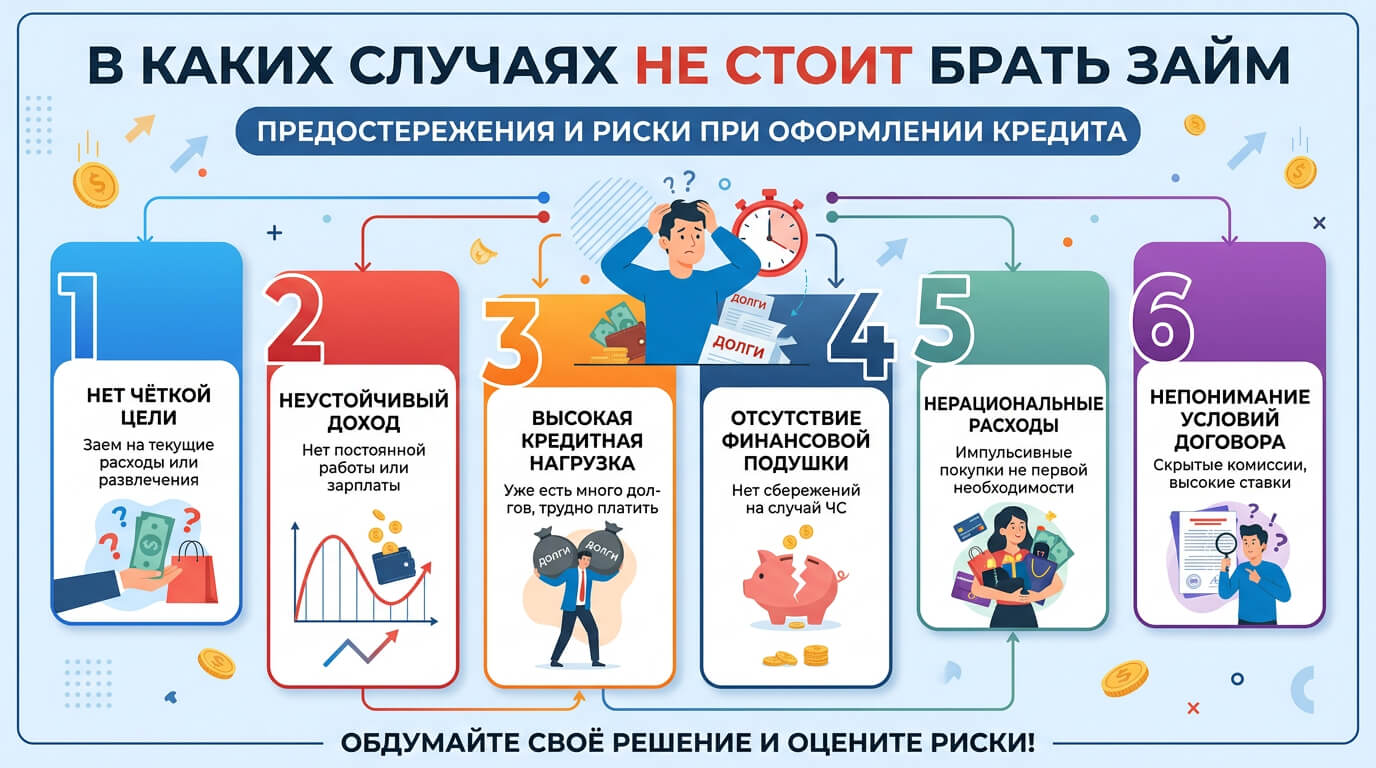 В Каких Случаях Не Стоит Брать Займ2