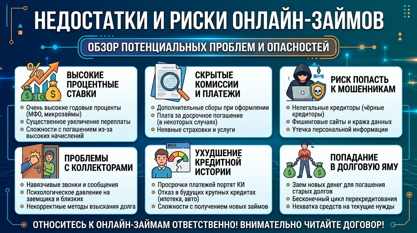 Какие Недостатки И Риски Есть У Онлайн Займов2