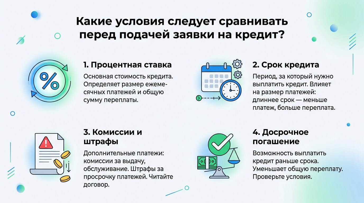 Какие Условия Нужно Сравнить Перед Оформлением Займа2