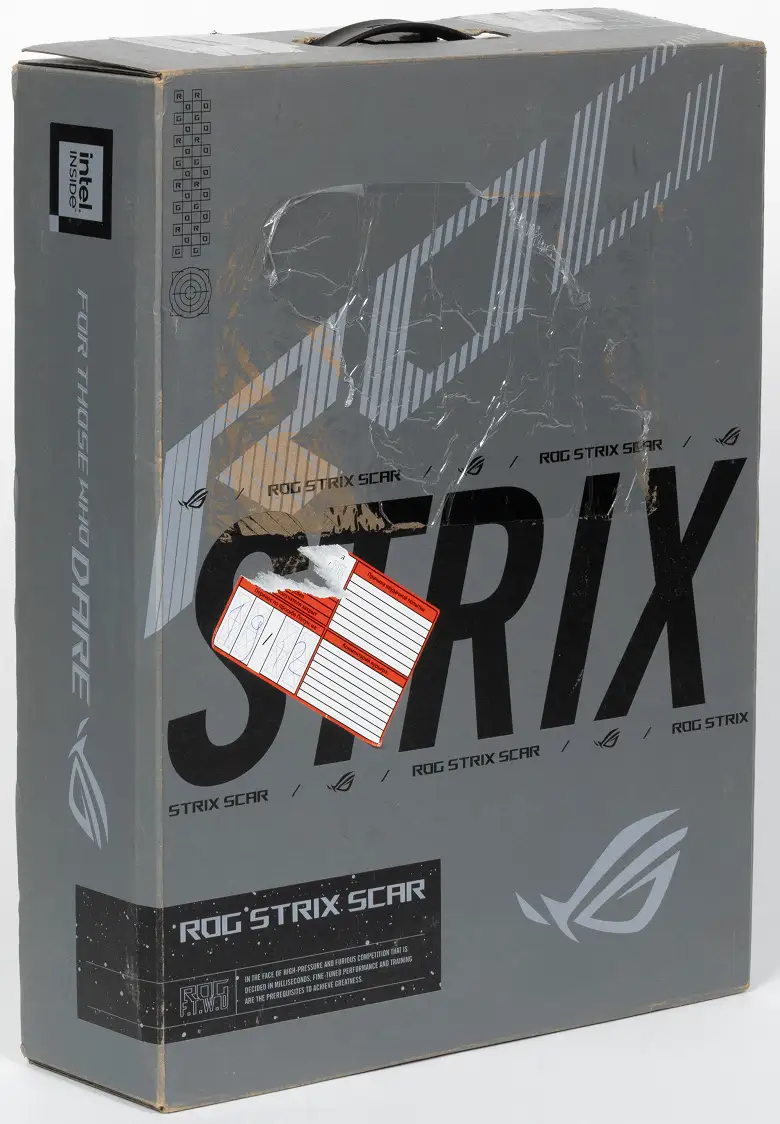 Внешний вид Asus ROG Strix Scar 18