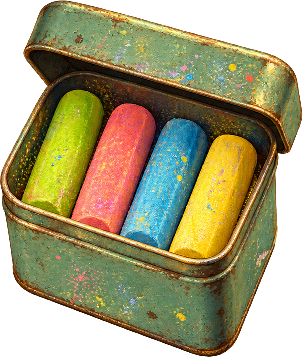 Glow-Chalk Tin