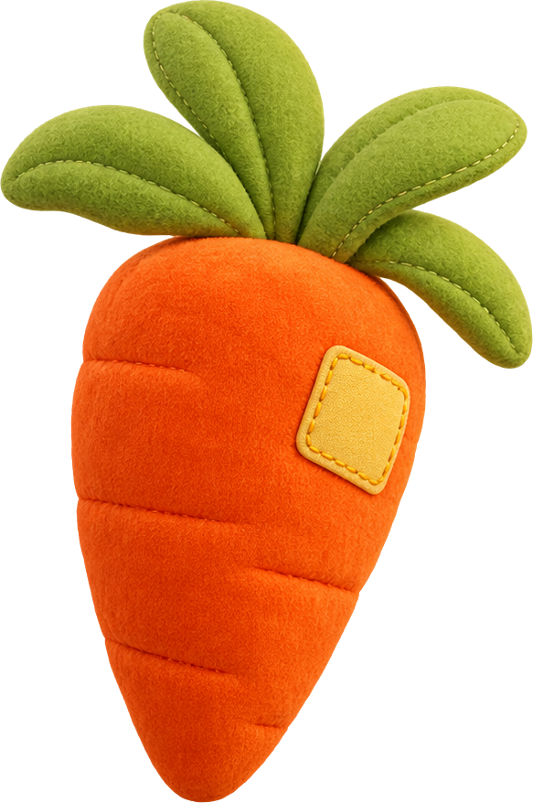 Carrot Pillow