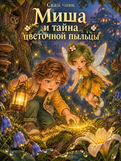Миша и тайна цветочной пыльцы