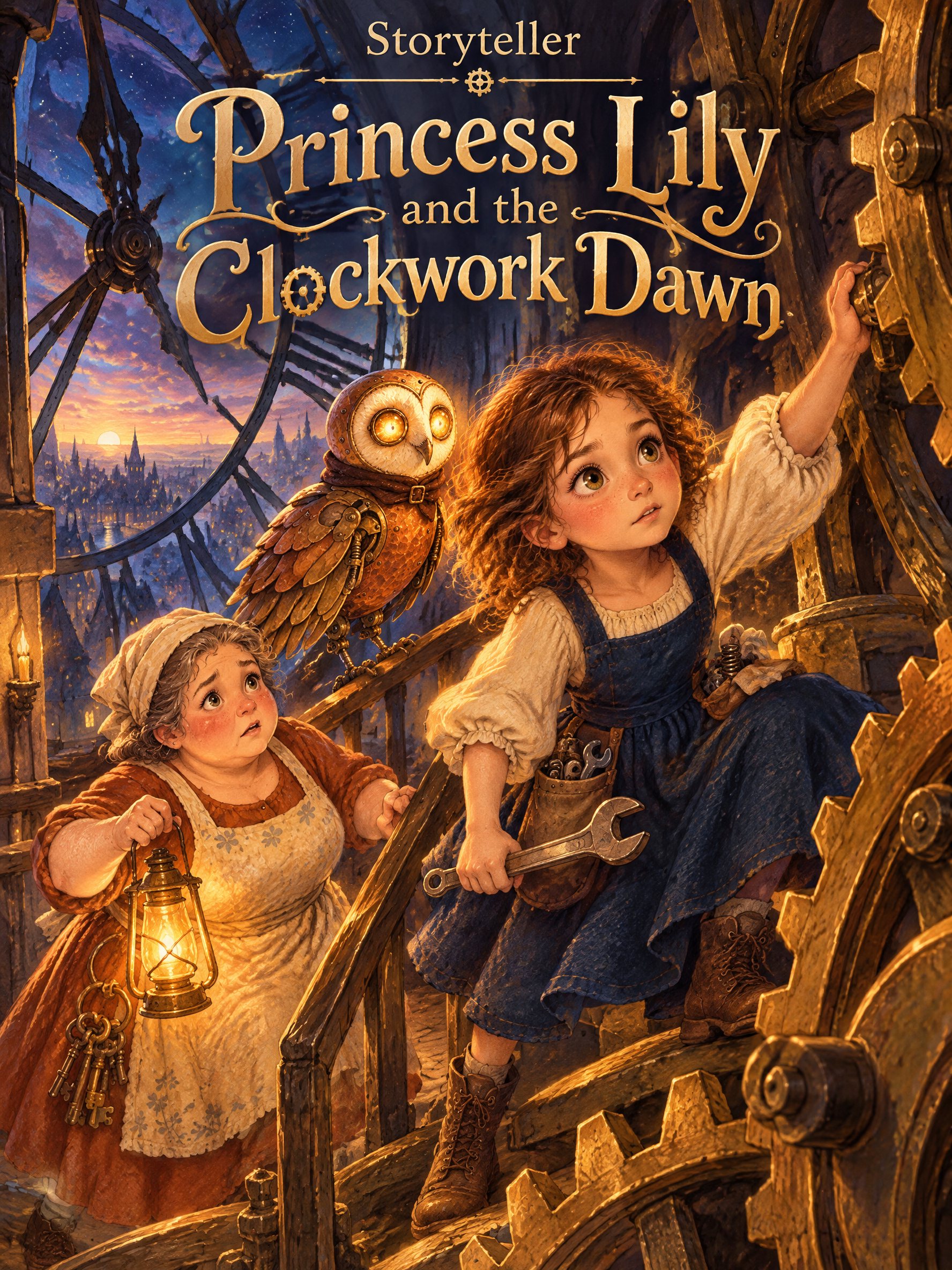 Princess Lily and the Clockwork Dawn