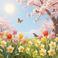 Tarjetas de primavera