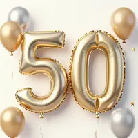 คำอวยพรวันเกิดครบรอบ 50 ปี