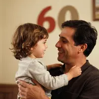 60. narozeniny tatínka