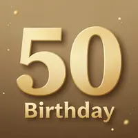 Auguri per i 50 anni uomo