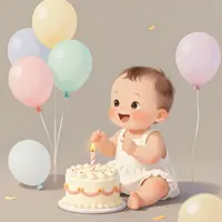 Pagbati sa 1st Birthday