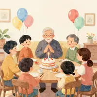 Uări de zi de naștere de familie