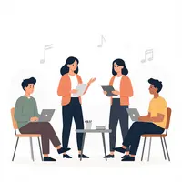 موسیقی برای همکاران