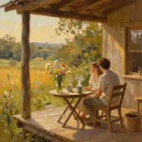 رمانس ایوان روستایی