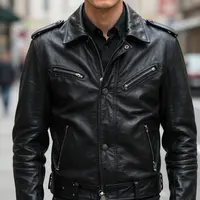 สไตล์เสื้อแจ็คเก็ตหนัง