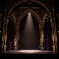 Готическая оперная сцена