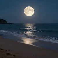 Ночной пляж