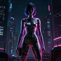 Silhouette Cyberpunk