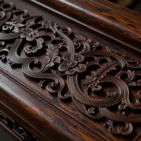 גילופי עץ מלוטשים