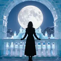 चांदनी में सिल्हूट